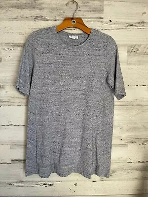 Pure Jill T-Shirt Women's Small Gray Pima Cotton Blend Short Sleeve Crewneck • $13.99
