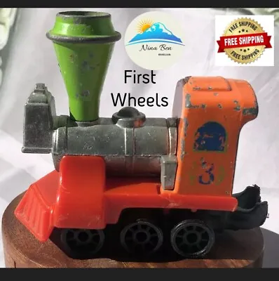 Vintage Diecast Mattel First Wheels Locomotive Engine 1980 • $15
