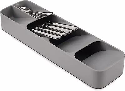 Joseph Joseph DrawerStore Compact Cutlery Organiser- Grey • $26.99