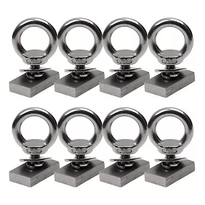 Slot Channel Nut 8mm M8 Eye Bolt Kit Rhino Thule Yakima Roof Rack Awning SUS 32X • $40.30