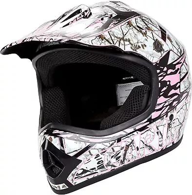 Cartman Youth Dirt Bike Motocross Helmet NEW CONDITION Small Pink • $34.95