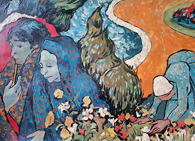 Vincent Van Gogh Painting Signed origin Known COA  Tempera Color  Gogh  Era • $170