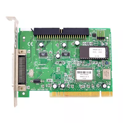 Adaptec AHA-2940AU SCSI PCI 50 Pin Raid Controller Card • £33.59