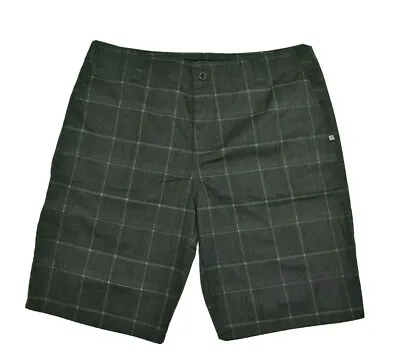 187 Inc Check Shorts Size 36 Grey Mens • $18.50