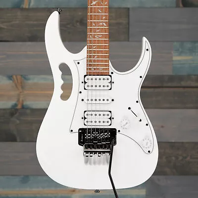 Ibanez JEMJR Steve Vai Electric Guitar - White • $499.99