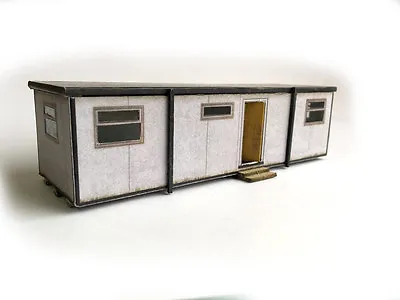 Portable Office Laser Cut Card Kit Oo Gauge 1:76 Scale For Model Railway Kx041 • £10.99