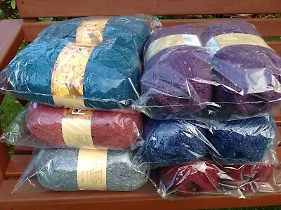 JAMES BRETT RUSTIC ARAN KNITTING WOOL YARN 1X400G Ball VARIOUS COLOURS NEW • £14.50