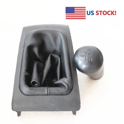 For 2005-12 Toyota Tacoma 5 Speed Manual Gear Shift Knob With Shifter Boot Black • $19.13