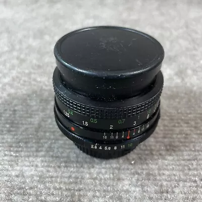 Vivitar MC 28mm Wide Angle Lens F 1:2.8 With Cap Vtg Camera Lens 1:28 Japan • $19.89