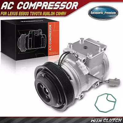 AC Compressor With Clutch For Lexus ES300 94-98 Toyota Avalon 95-99 Camry 94-01 • $135.99
