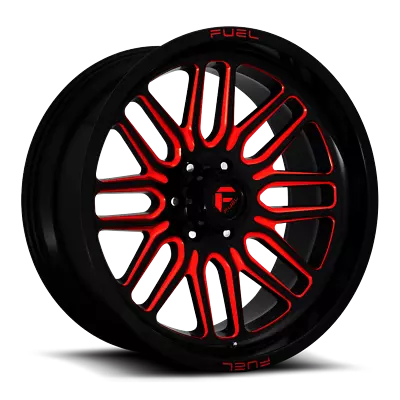 2 New  Gloss Black Fuel Wheels  Ignite D663 20x10 5-127  (112804) • $958