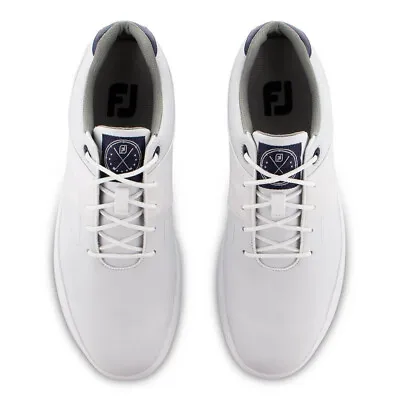 New Footjoy Casual Contour Mens Golf Shoe  Style# 54113 White • $75