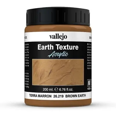 Vallejo Model Color 200 Ml Stone Textures - Brown Earth • £14.20