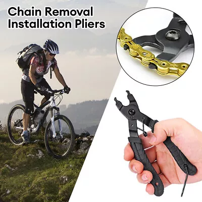 Bicycle Tool Master Link Pliers For Bike Chain Quick Removal & Install Road MTB • $10.97