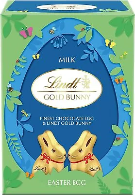 Lindt Gold Bunny Milk Chocolate Easter Egg Small 115g - Contains Gold Bunny • £20.99