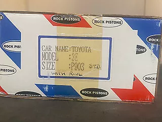 Engine Pistons & Rings - #P903 STD / Model 3E - Fits Toy Tercel 1.5L 1987-1994 • $48.95