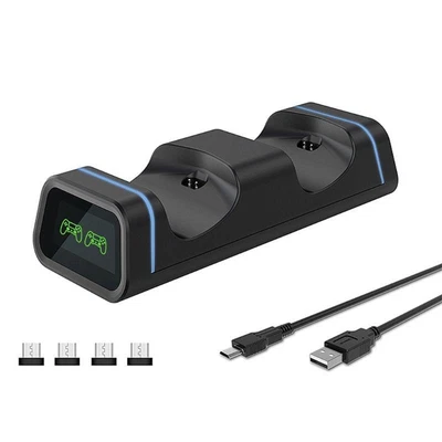 $21.82 • Buy Dual Charging Dock Station Charger Holder Stand For PS4/Pro/Slim Controllers