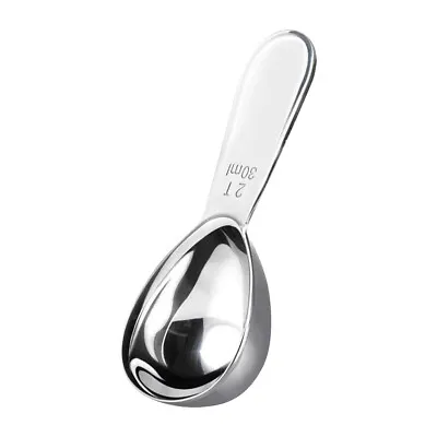 304 Stainless Steel Coffee Scoop 15ml 30ml Coffee Spoon Measuring Tablespoon • £5.79