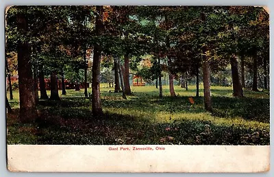 Zanesville Ohio OH - Beautiful View Of Gant Park - Vintage Postcard - Posted • $12.74