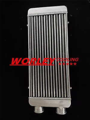NSW-Front Mount Aluminum Turbo Intercooler 600x300x75mm Same Side 76mm Outlet • $120