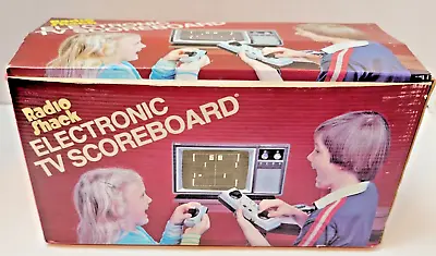 VINTAGE 1970s Radio Shack Electronic TV SCOREBOARD Video Game NEW • $79