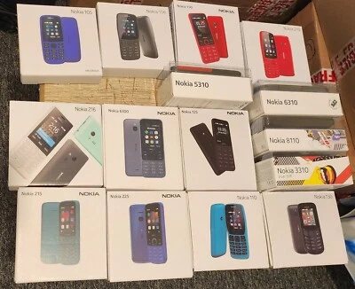 £34.99 • Buy NOKIA 2G BIG Button Unlocked Mobile Phone DUAL SIM BASIC PHONE BOXED NEW