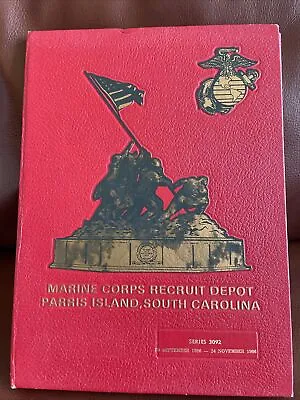 1986 Marine Corps Recruit Depot Parris Island South Carolina Platoons 3092-3095 • $29.95