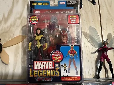 Marvel Legends ToyBiz  Giant-Man Series Kitty Pryde Baf New Sealed • $60