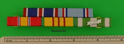 Air Force 5 Ribbon Bar - Vietnam War Service - USA Made - Outstanding Unit Award • $18.49