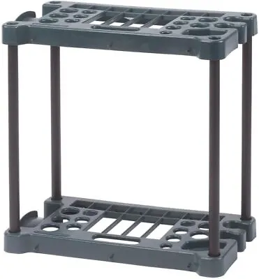 Portable And Lightweight 40 Tools Garden Tool Storage Organiser Holder Rack • £17.95