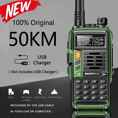 £32.39 • Buy Baofeng UV-S9 PLUS VHF/UHF 2m/70cm Dual Band DTMF FM Ham Radio Walkie Talkie New
