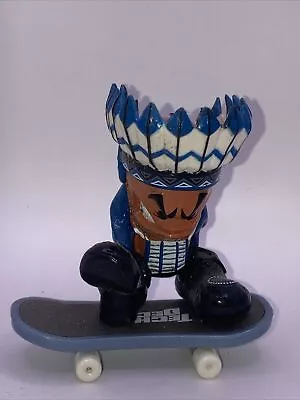 Tech Deck Dudes Rare Blue Skater Bull X Concepts Toy Skateboarder No Skateboard • $20