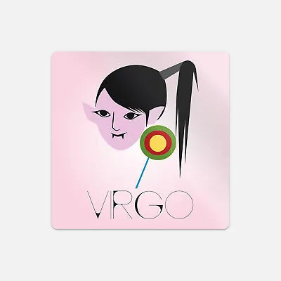 Virgo Zodiac Sign Gothic Elf Vinyl Sticker Decal • $2.75