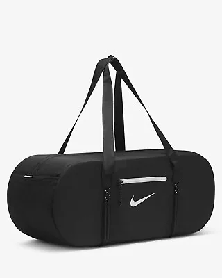 Nike Duffle Bag Packable  21  Litres Light Weight - BLACK Travel/Gym Bag Sports • £24.99