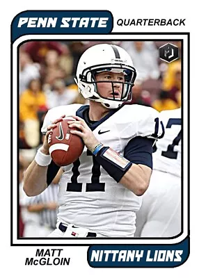 ACEO MATT McGLOIN PENN STATE NITTANY LIONS CUSTOM HAND MADE ART CARD • $7.95