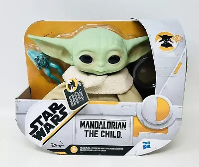 Star Wars Mandalorian The Child Talking Plush Toy Baby Yoda Grogu New IN Box • $15.29