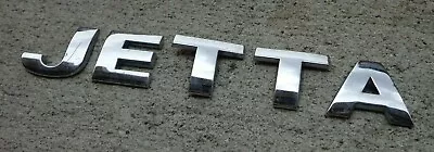 VW Volkswagen Jetta Emblem Letters OEM Genuine Factory Stock Badge Decal TDI • $15.33