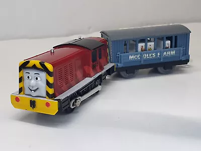 Gullane Salty 2006 Hit Toy Company Thomas Motorized Engine W/ McColls Farm Car • $16