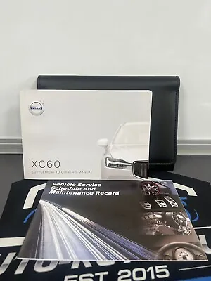 Volvo Xc60 Owners Handbook / Supplement To Manual. + Wallet 2017~2020 (2019)! • $34.72