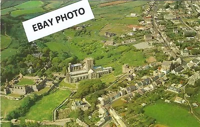 £0.99 • Buy ST DAVIDS CATHEDRAL & VILLAGE FROM THE AIR - POSTCARD C1975