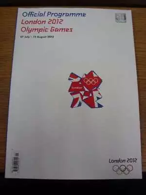 27/07/2012 Olympic Games Programme: London 2012 - Official Tournament Programme. • £7.99