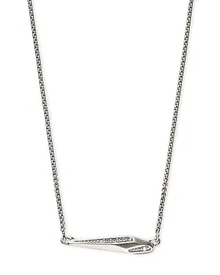 Kendra Scott Tabitha Pendant Necklace In Silver • £35