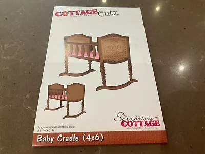 Cottage Cutz Die Baby Cradle • £4.99