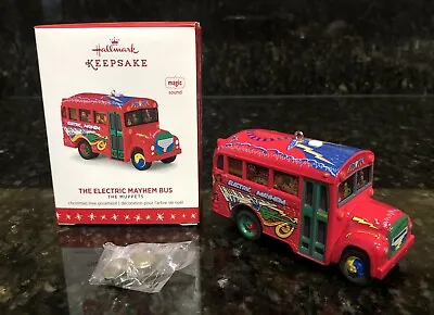 2016 Hallmark Keepsake The Muppets The Electric Mayhem Bus Ornament Sound TESTED • $39.85