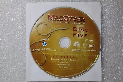MacGyver: Season 2 Disc 5 DVD • $5.99