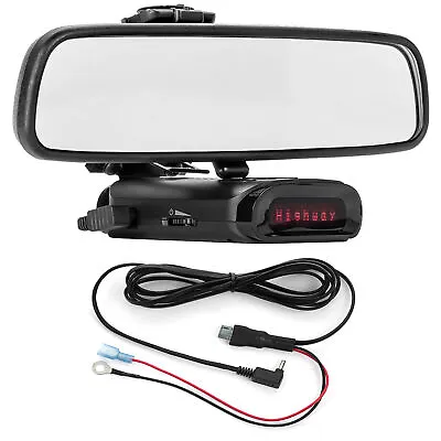 Mirror Mount + Direct Wire For K40 Portable Radar Detectors - Platinum 100 RLS2 • $45.99