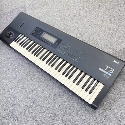 KORG T3 Music Workstation Synthesizer Black Keyboard • $997