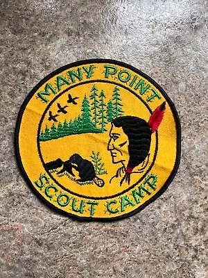 Boy Scout Many Point Scout Camp Jacket Patch Viking Council • $10.50