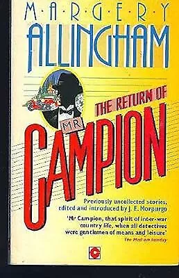 The Return Of Mr. Campion (Coronet Books) Allingham Margery Used; Good Book • £2.81