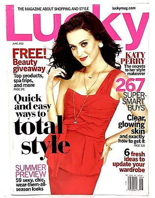 Lucky Magazine Clear Glowing Skin June 2010 Katy Perry • £15.49